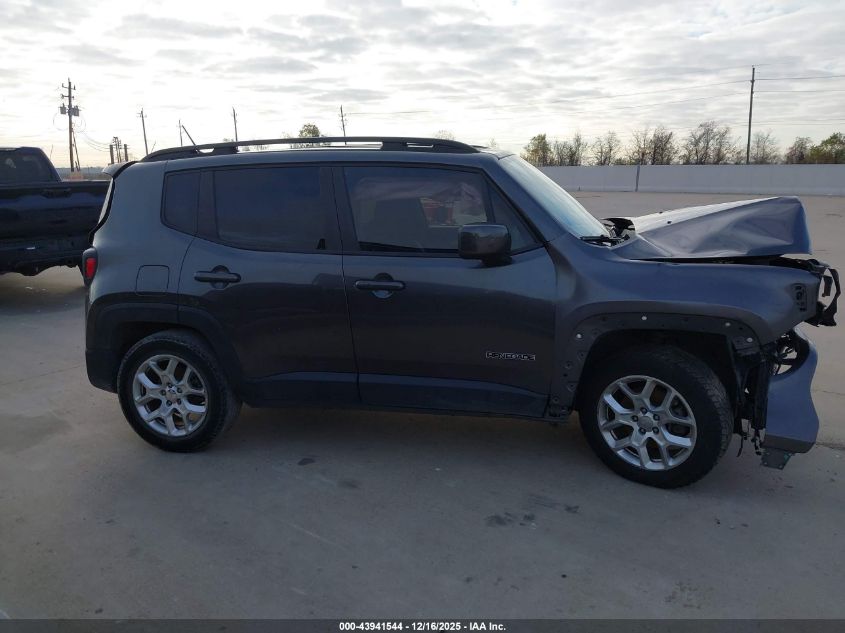 2017 Jeep Renegade Latitude Fwd VIN: ZACCJABB6HPG28696 Lot: 43941544