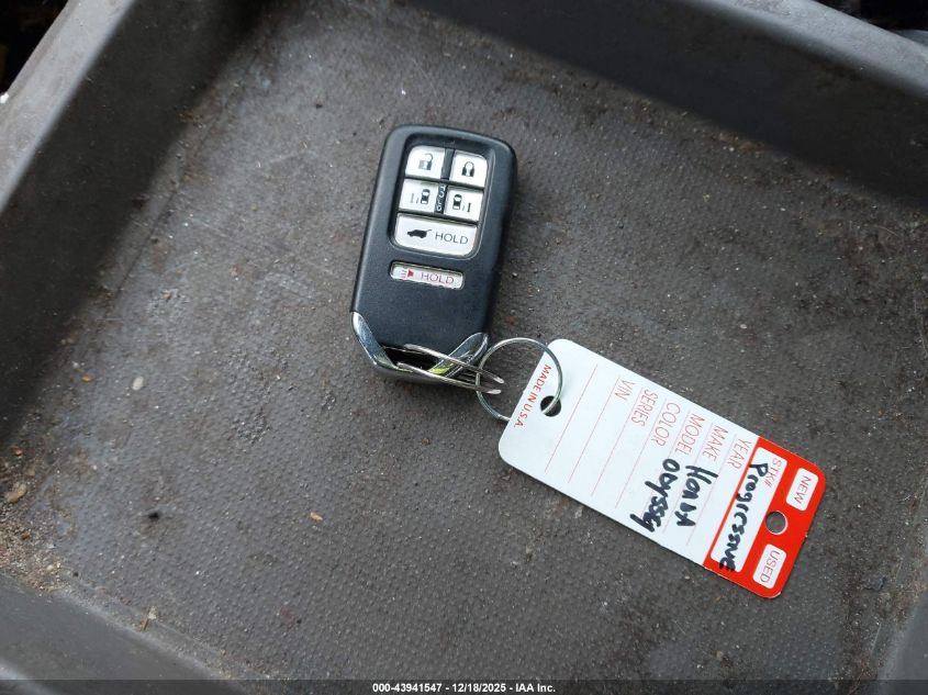 2016 Honda Odyssey Ex-L VIN: 5FNRL5H61GB079601 Lot: 43941547