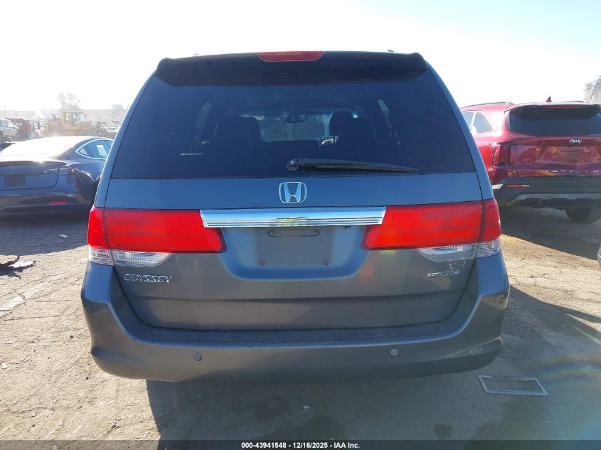 2010 Honda Odyssey Touring VIN: 5FNRL3H98AB053714 Lot: 43941548