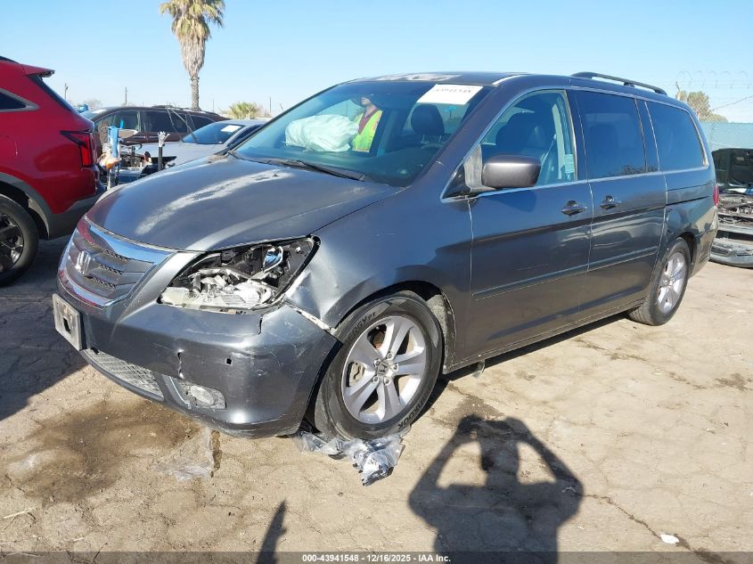 2010 Honda Odyssey Touring VIN: 5FNRL3H98AB053714 Lot: 43941548