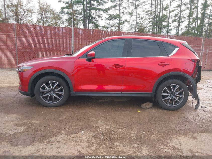 2018 Mazda Cx-5 Grand Touring VIN: JM3KFADM5J0402132 Lot: 43941549