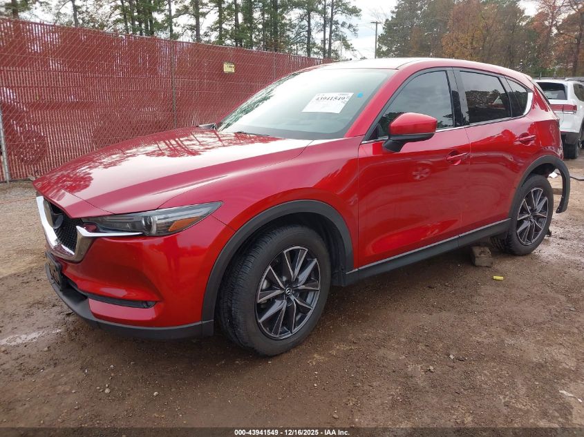2018 Mazda Cx-5 Grand Touring VIN: JM3KFADM5J0402132 Lot: 43941549