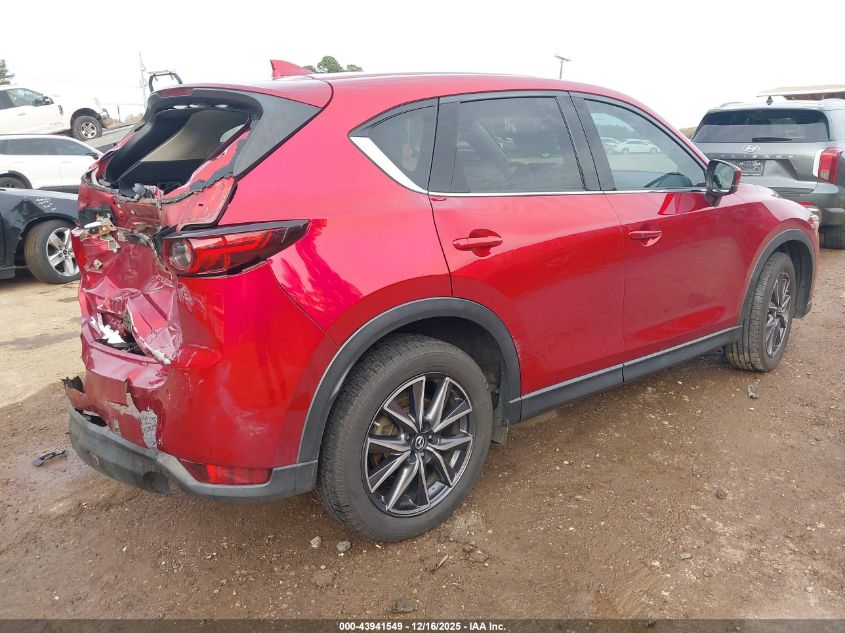 2018 Mazda Cx-5 Grand Touring VIN: JM3KFADM5J0402132 Lot: 43941549