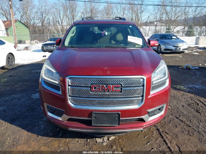 2015 GMC Acadia Denali VIN: 1GKKVTKD6FJ362160 Lot: 43941556