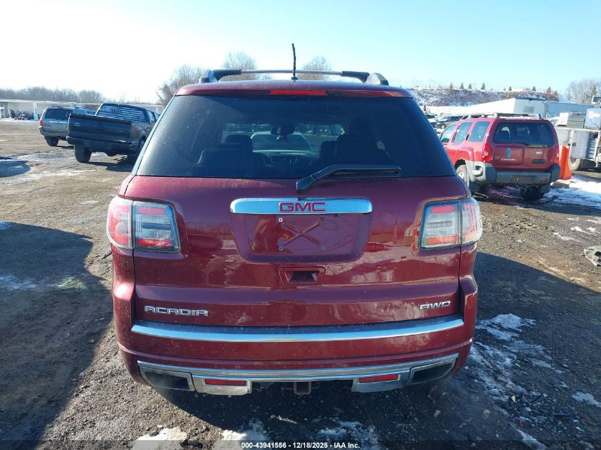 2015 GMC Acadia Denali VIN: 1GKKVTKD6FJ362160 Lot: 43941556