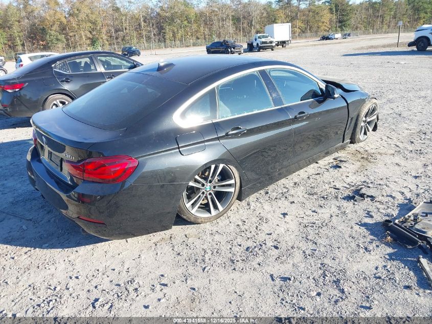 2020 BMW 430I Gran Coupe xDrive VIN: WBA4J3C08LBL11399 Lot: 43941558