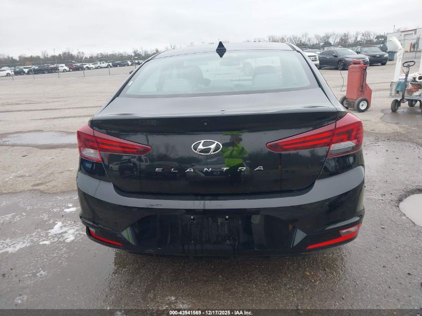2019 Hyundai Elantra Sel VIN: 5NPD84LFXKH435745 Lot: 43941569