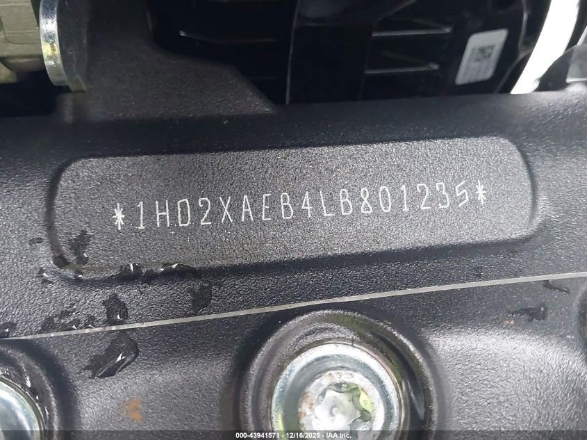 2020 Harley-Davidson Elw VIN: 1HD2XAEB4LB801235 Lot: 43941571