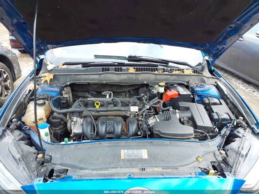 2017 Ford Fusion Se VIN: 3FA6P0H7XHR217614 Lot: 43941576