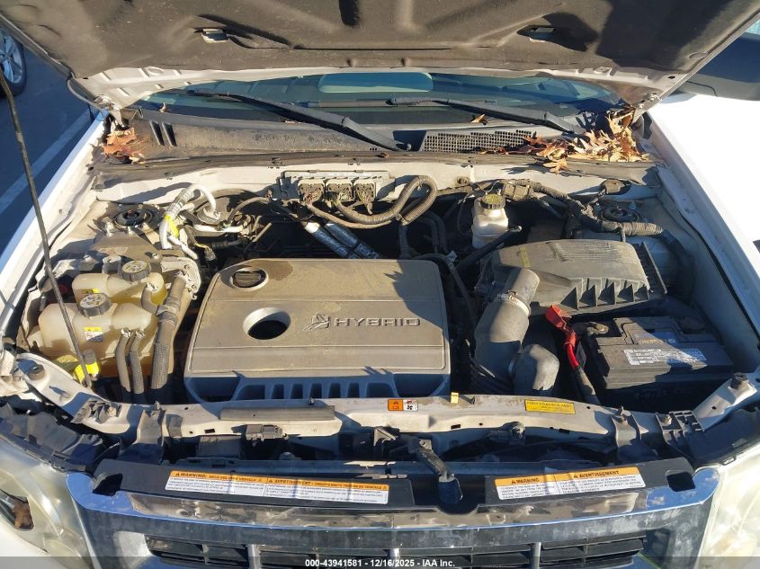 2011 Ford Escape Hybrid VIN: 1FMCU5K35BKA57433 Lot: 43941581