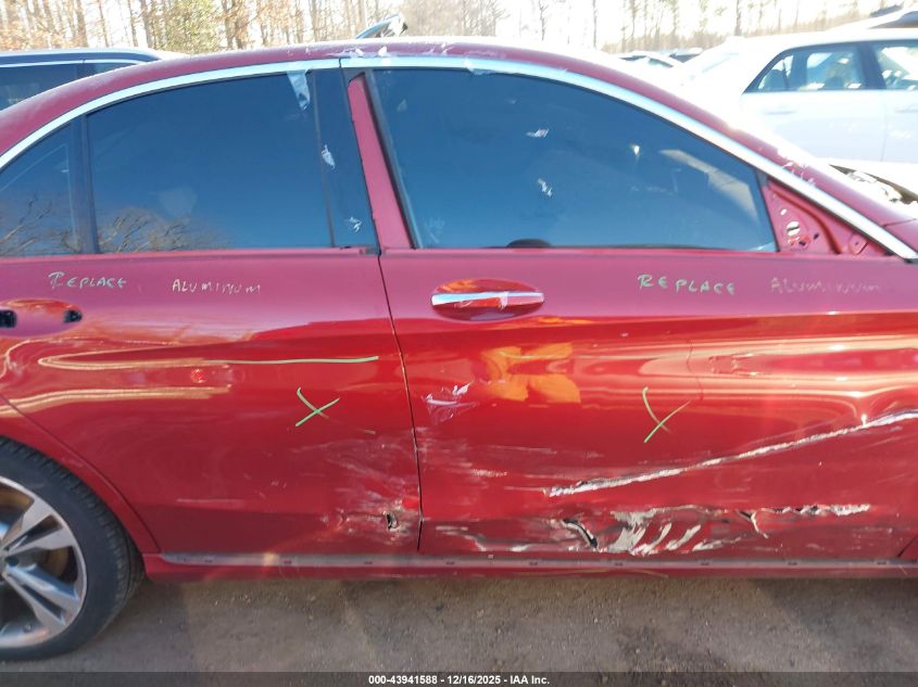 2016 Mercedes-Benz C 300 4Matic VIN: 55SWF4KB2GU155321 Lot: 43941588