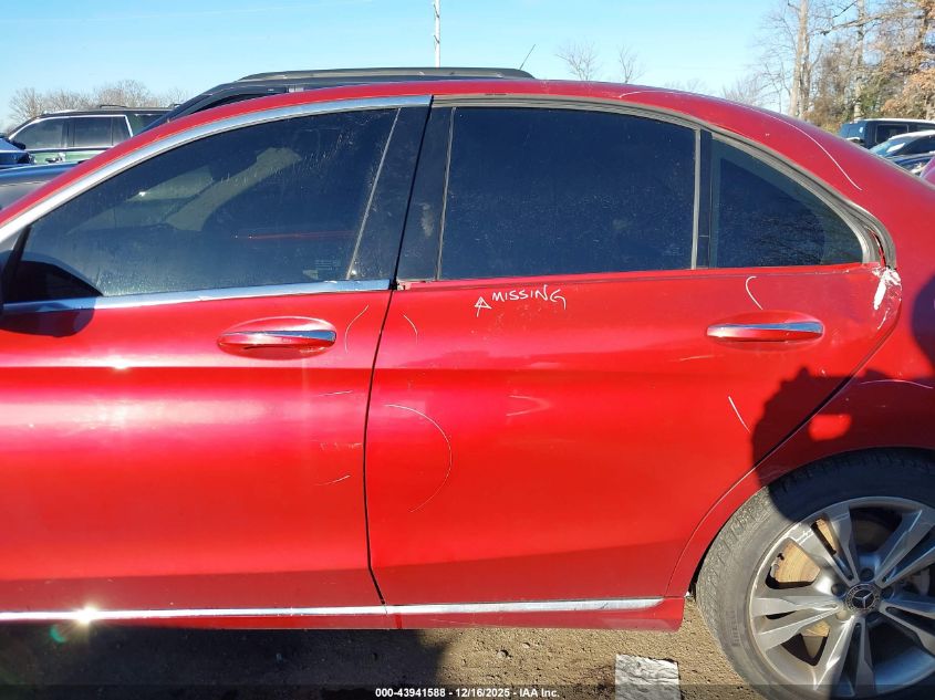 2016 Mercedes-Benz C 300 4Matic VIN: 55SWF4KB2GU155321 Lot: 43941588