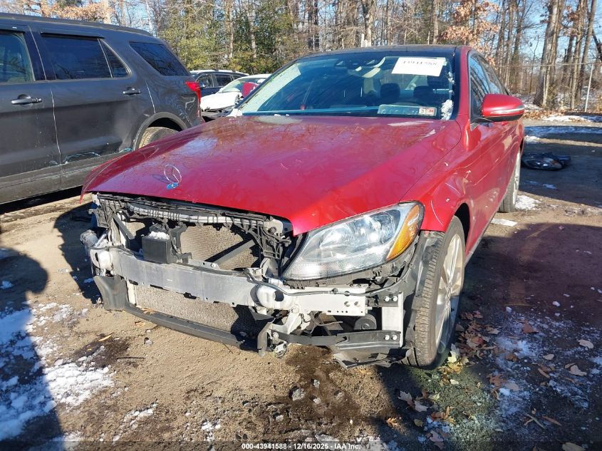 2016 Mercedes-Benz C 300 4Matic VIN: 55SWF4KB2GU155321 Lot: 43941588