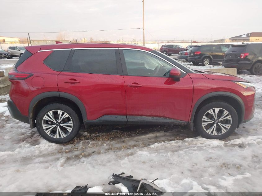 2023 Nissan Rogue Sv Intelligent Awd VIN: 5N1BT3BB5PC851246 Lot: 43941589