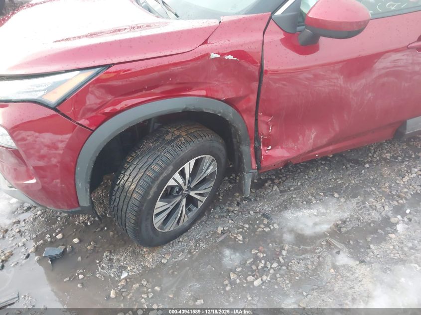 2023 Nissan Rogue Sv Intelligent Awd VIN: 5N1BT3BB5PC851246 Lot: 43941589