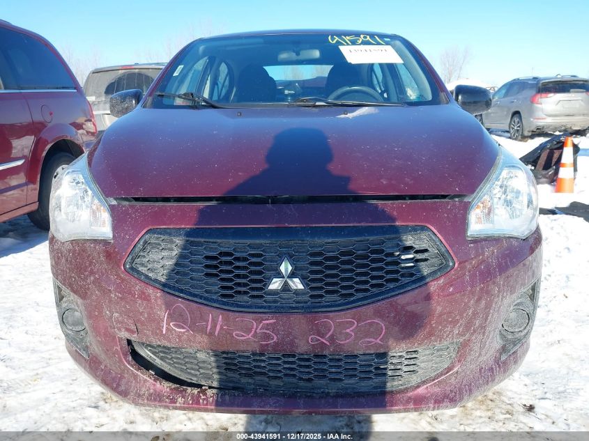 2020 Mitsubishi Mirage G4 Le/Se VIN: ML32F4FJ7LHF05768 Lot: 43941591