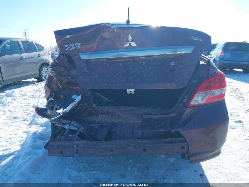 2020 Mitsubishi Mirage G4 Le/Se VIN: ML32F4FJ7LHF05768 Lot: 43941591