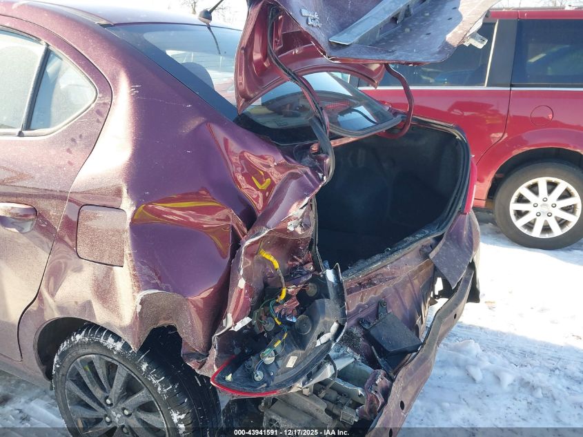 2020 Mitsubishi Mirage G4 Le/Se VIN: ML32F4FJ7LHF05768 Lot: 43941591