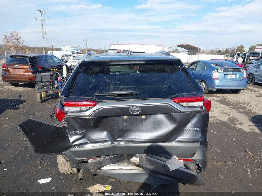 2019 Toyota Rav4 Limited VIN: JTMN1RFV5KD007497 Lot: 43941596