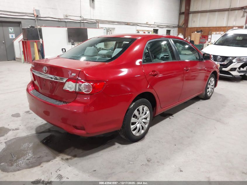 2013 Toyota Corolla Le VIN: 2T1BU4EE1DC018270 Lot: 43941597