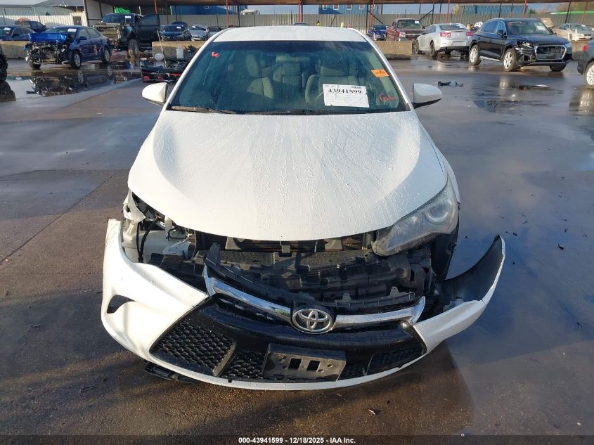 2016 Toyota Camry Se VIN: 4T1BF1FK4GU249017 Lot: 43941599