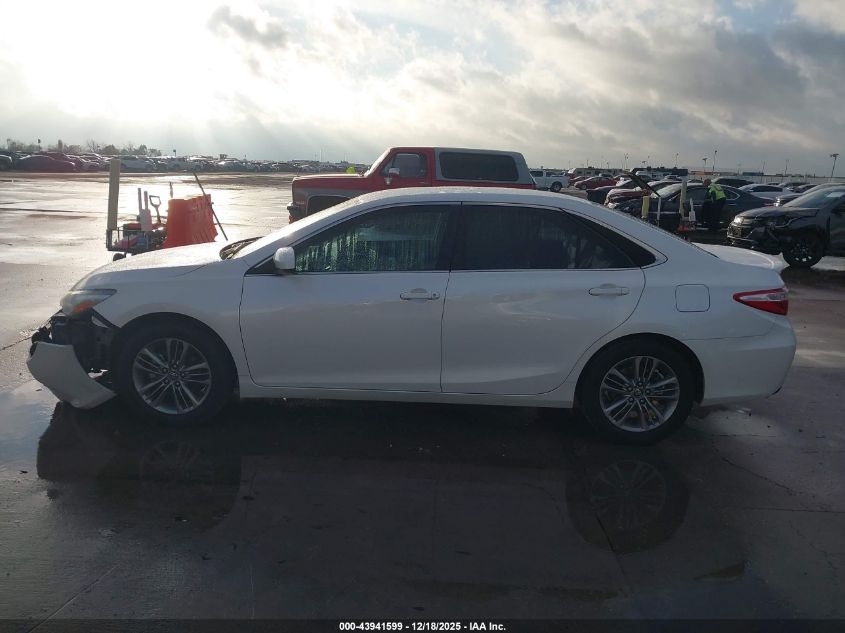 2016 Toyota Camry Se VIN: 4T1BF1FK4GU249017 Lot: 43941599