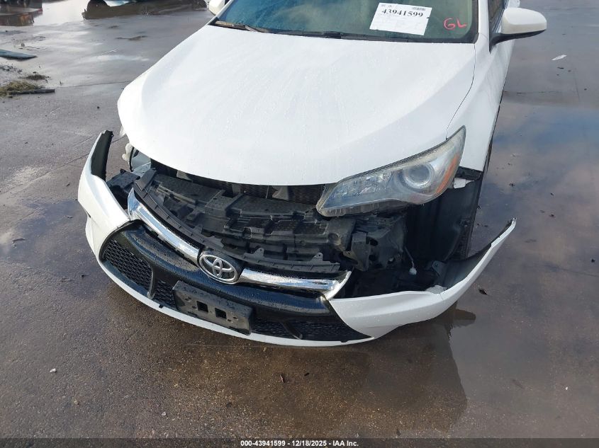 2016 Toyota Camry Se VIN: 4T1BF1FK4GU249017 Lot: 43941599