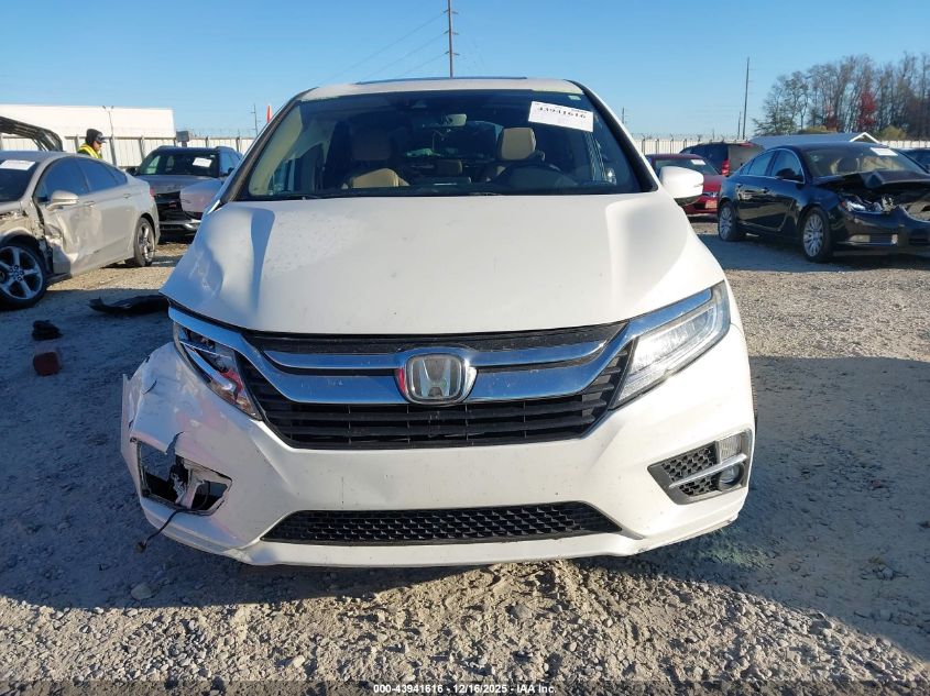 2018 Honda Odyssey Elite VIN: 5FNRL6H94JB046325 Lot: 43941616