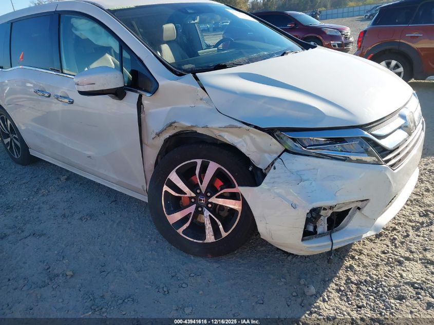 2018 Honda Odyssey Elite VIN: 5FNRL6H94JB046325 Lot: 43941616