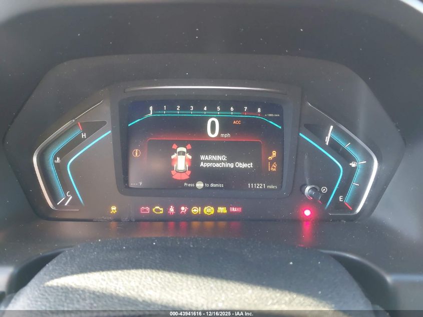 2018 Honda Odyssey Elite VIN: 5FNRL6H94JB046325 Lot: 43941616