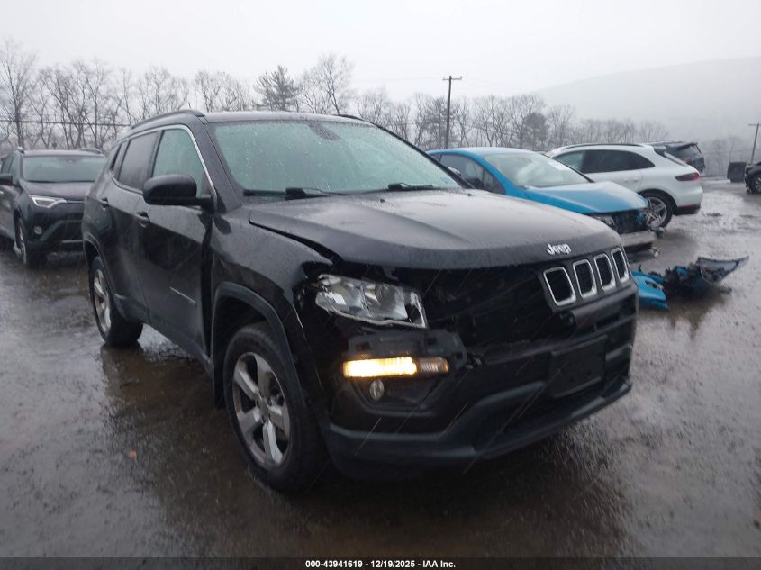 2018 Jeep Compass Latitude 4X4 VIN: 3C4NJDBB5JT103718 Lot: 43941619