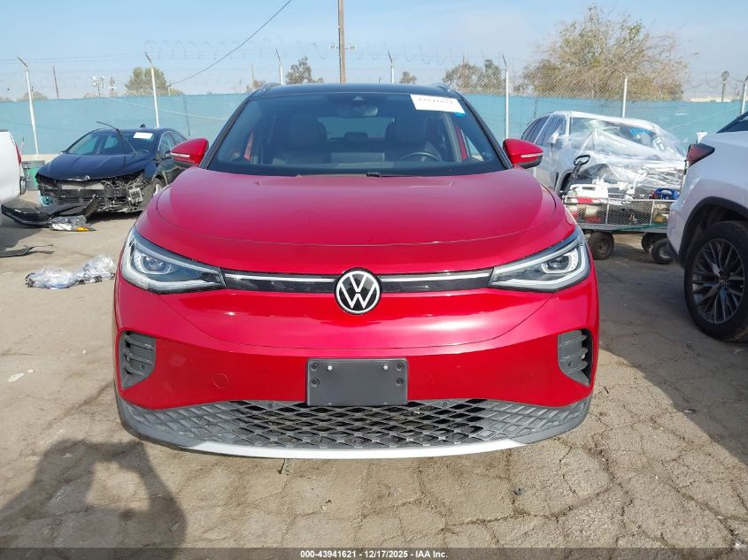 2021 Volkswagen Id.4 Pro S VIN: WVGKMPE28MP056986 Lot: 43941621