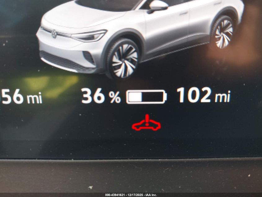 2021 Volkswagen Id.4 Pro S VIN: WVGKMPE28MP056986 Lot: 43941621