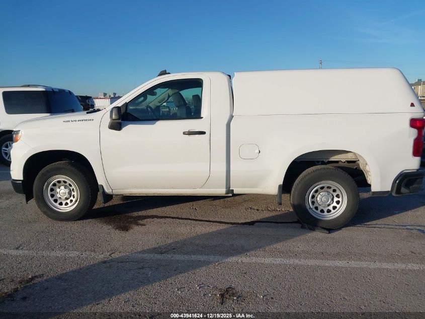 2023 Chevrolet Silverado 1500 2Wd Standard Bed Wt VIN: 3GCNAAEK0PG335624 Lot: 43941624