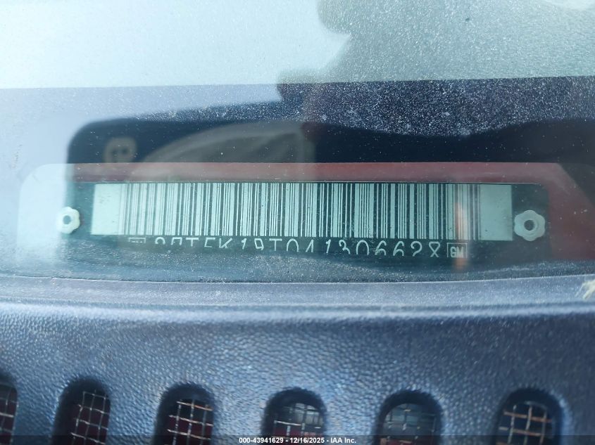 2004 GMC Sierra 1500 Slt VIN: 2GTEK19T041306628 Lot: 43941629