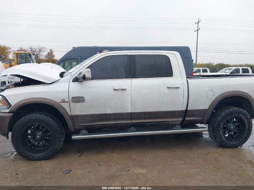 2018 Ram 2500 Longhorn 4X4 6'4 Box VIN: 3C6UR5GL0JG224684 Lot: 43941630