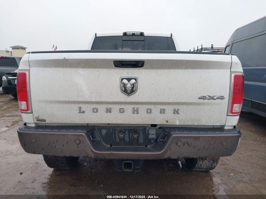 2018 Ram 2500 Longhorn 4X4 6'4 Box VIN: 3C6UR5GL0JG224684 Lot: 43941630