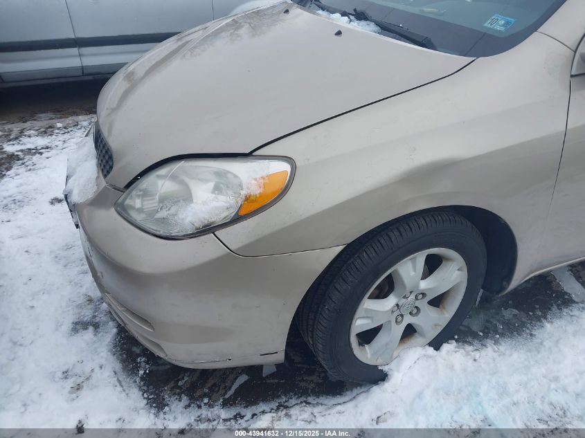 2003 Toyota Matrix Xrs VIN: 2T1KY32E43C112550 Lot: 43941632