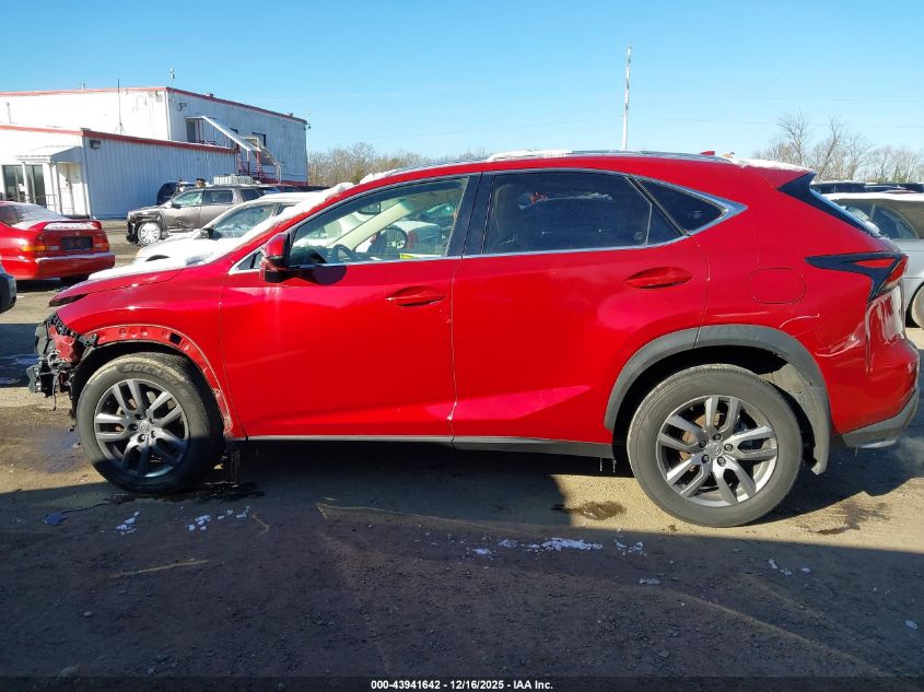 2016 Lexus Nx 200T VIN: JTJBARBZ9G2062157 Lot: 43941642
