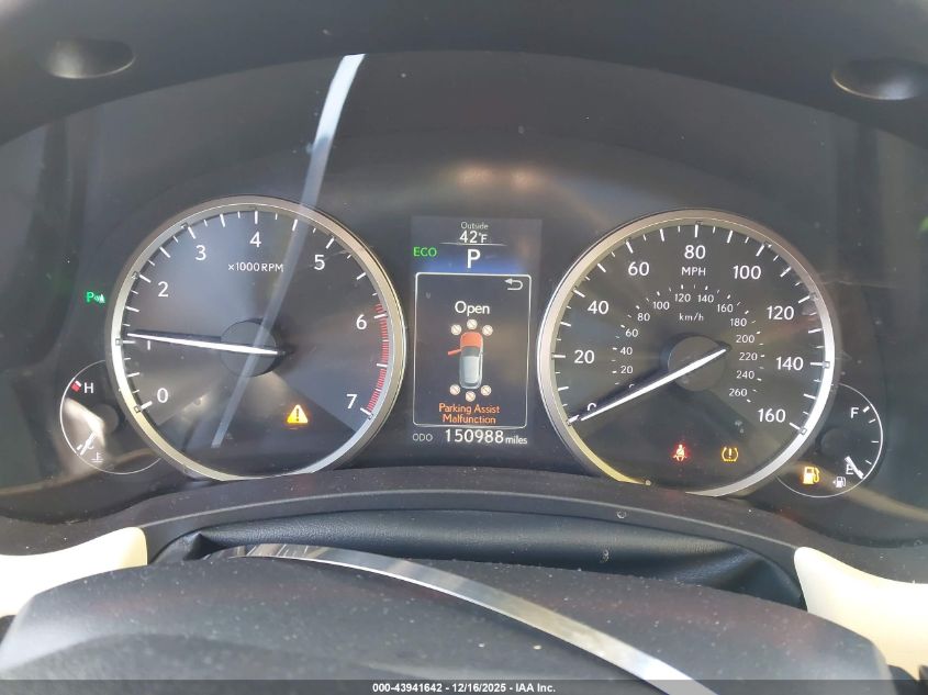 2016 Lexus Nx 200T VIN: JTJBARBZ9G2062157 Lot: 43941642