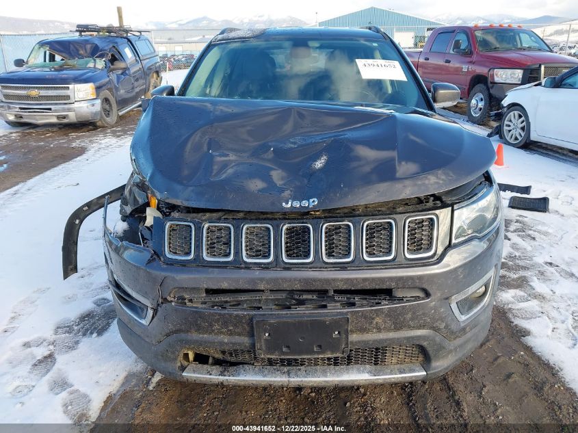2018 Jeep Compass Limited 4X4 VIN: 3C4NJDCB3JT433310 Lot: 43941652