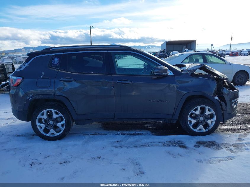 2018 Jeep Compass Limited 4X4 VIN: 3C4NJDCB3JT433310 Lot: 43941652