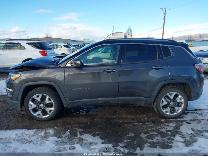 2018 Jeep Compass Limited 4X4 VIN: 3C4NJDCB3JT433310 Lot: 43941652