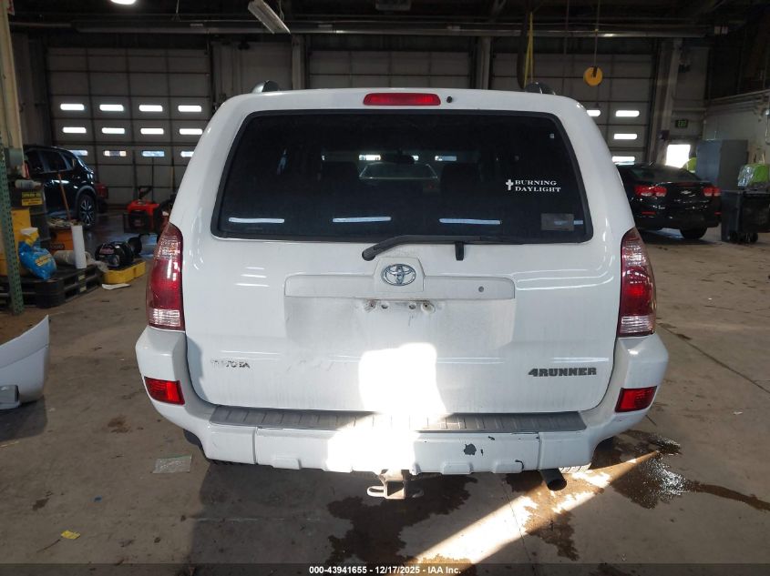 2005 Toyota 4Runner Sr5 V6 VIN: JTEZU14R058034387 Lot: 43941655