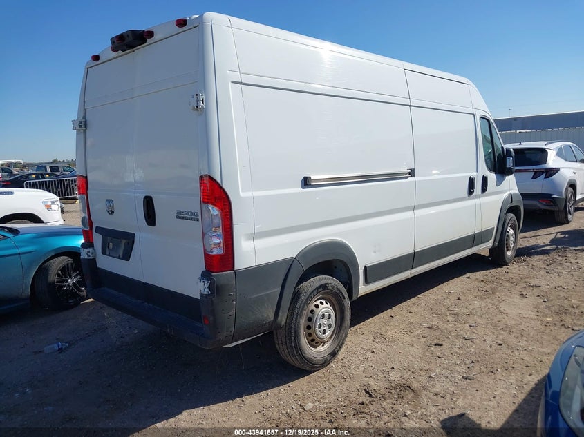 2025 Ram Promaster 3500 Tradesman High Roof 159 Wb W/Pass Seat