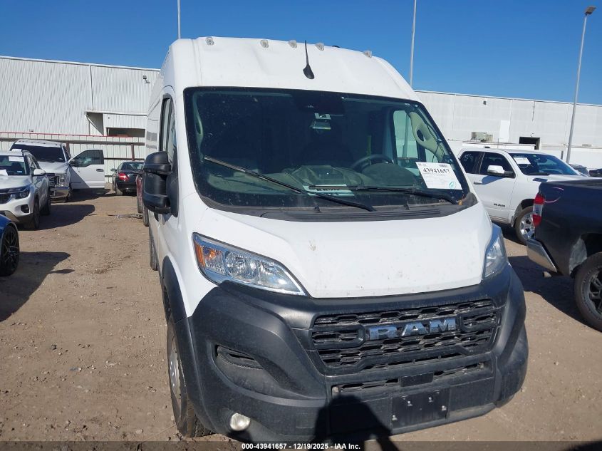 2025 Ram Promaster 3500 Tradesman High Roof 159 Wb W/Pass Seat VIN: 3C6MRVHG0SE549026 Lot: 43941657