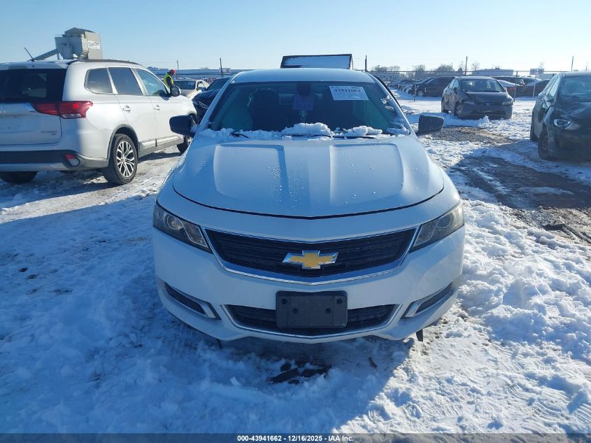 2016 Chevrolet Impala 1Fl VIN: 2G11X5SAXG9184908 Lot: 43941662