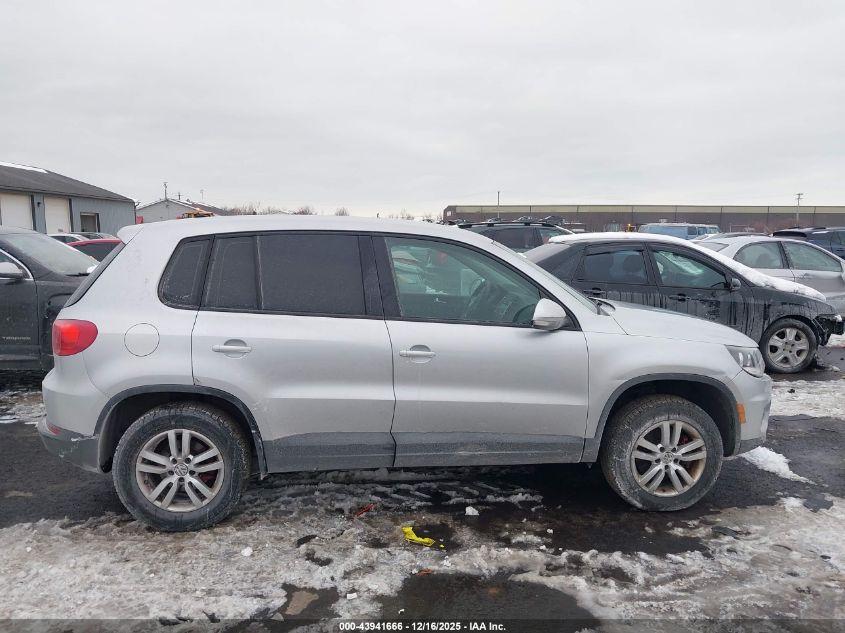 2013 Volkswagen Tiguan S VIN: WVGAV3AX2DW620804 Lot: 43941666