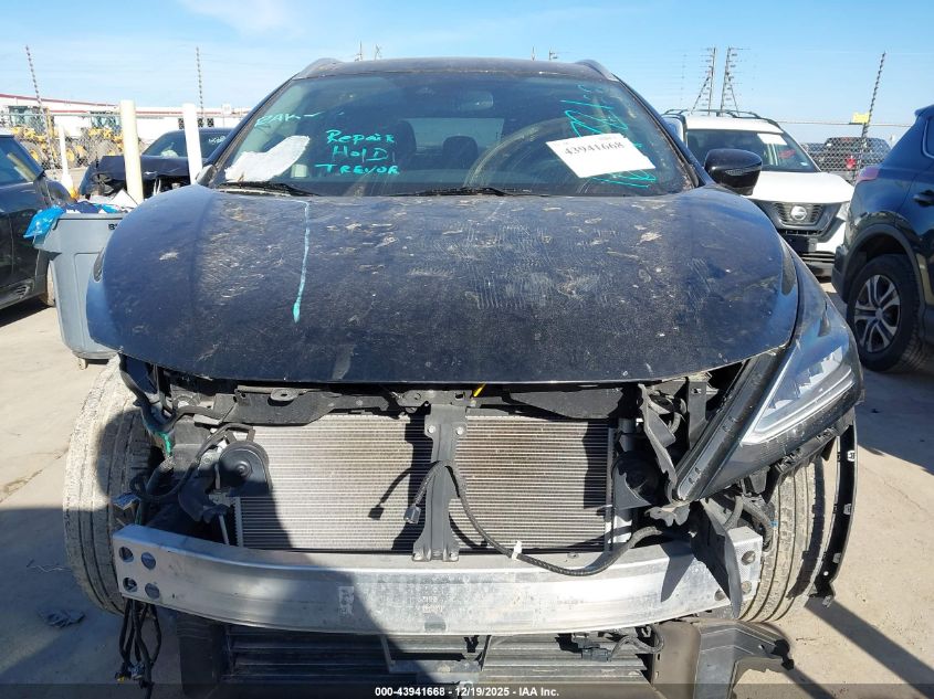 2020 Nissan Murano Sl Fwd VIN: 5N1AZ2CJ1LN166721 Lot: 43941668