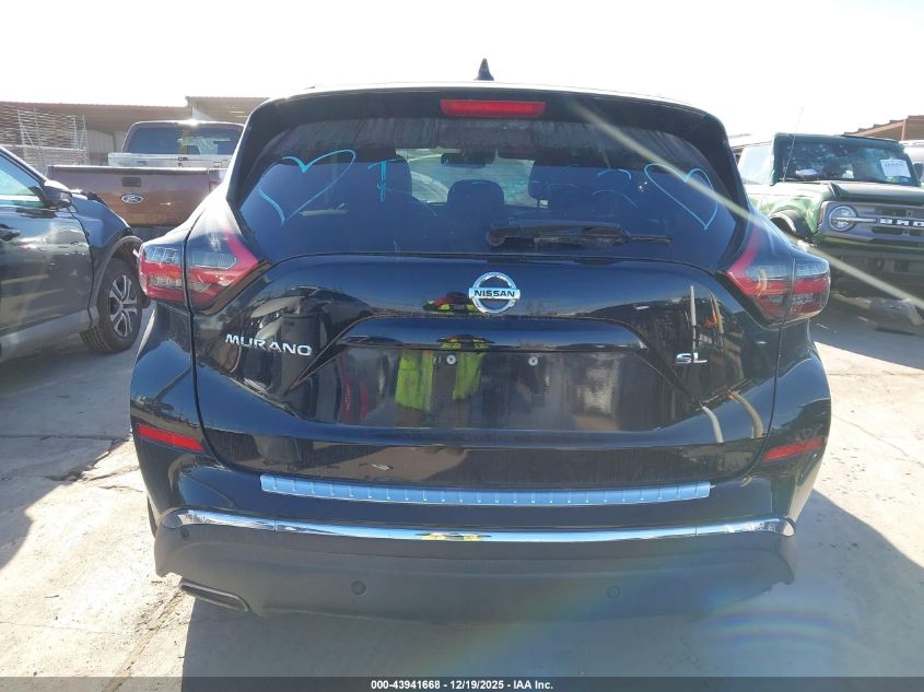 2020 Nissan Murano Sl Fwd VIN: 5N1AZ2CJ1LN166721 Lot: 43941668